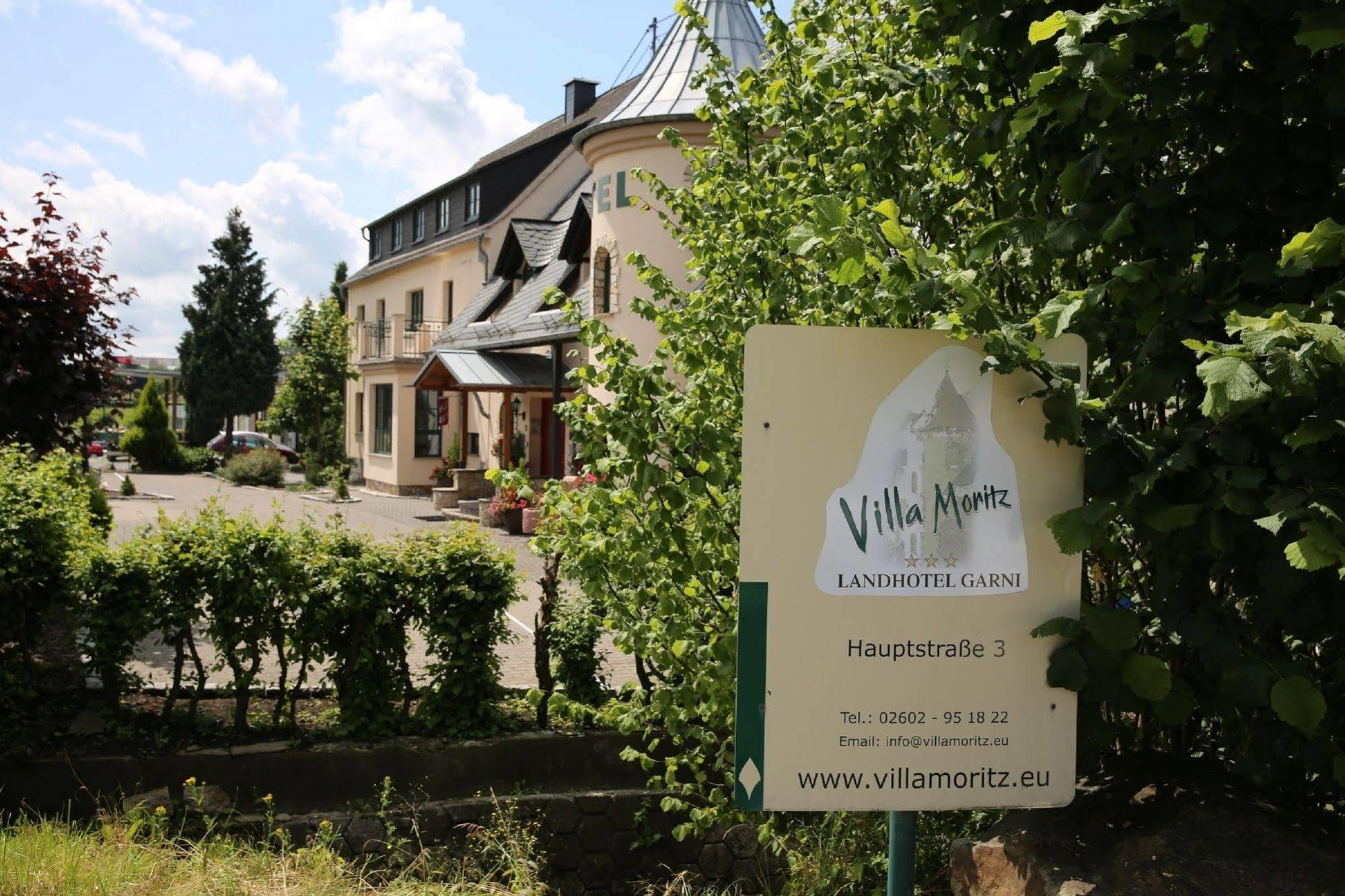 Landhotel Villa Moritz Garni Oberahr Exteriör bild